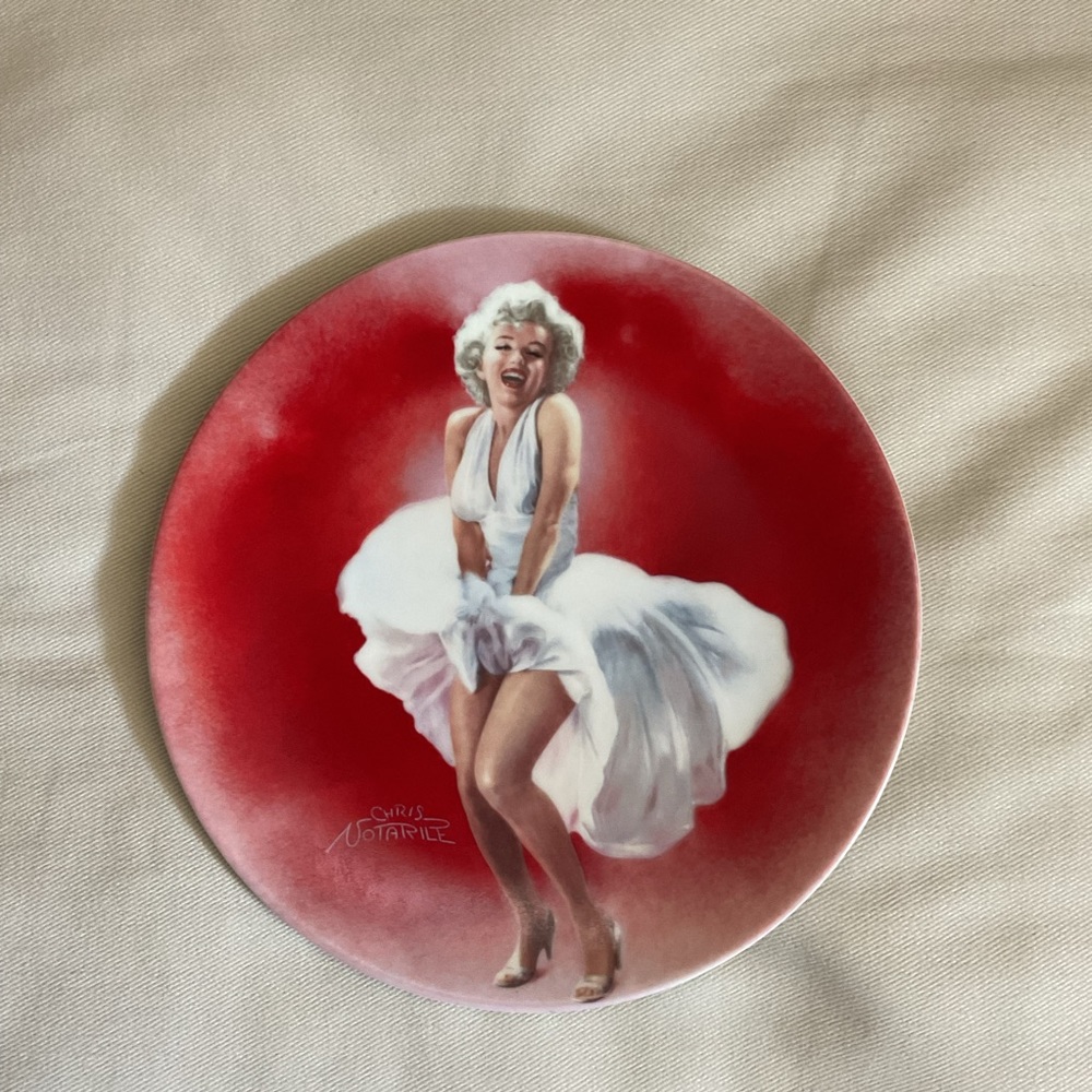 Marilyn Monroe The Seven Year Itch Delphi 1991 Collectible Plate